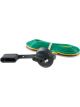 Curt 4-Way Flat License Plate Light Plug Connector Socket w/60in Wires