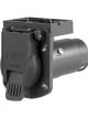 Curt 7-Way RV Blade Connector Socket w/Integrated Bracket Vehicle Side P…