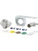 Curt 4-Way Round Connector Plug & Socket w/Hardware Packaged