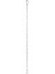 Curt 48in Safety Chain w/2 S-Hooks 2000lbs Clear Zinc Packaged