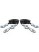 Curt 44in Safety Cables w/2 Snap Hooks 7500lbs Vinyl-Coated Pack of 2