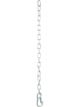 Curt 27in Safety Chain w/1 Snap Hook 5000lbs Clear Zinc