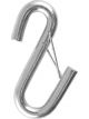 Curt Certified 13/32in Safety Latch S-Hook 3500lbs