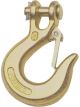 Curt 1/4in Safety Latch Clevis Hook 7800lbs