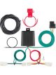 Curt For 2019+ Toyota RAV4 Custom Wiring Harness 4-Way Flat Output