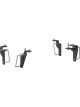 Curt For 13-19 Ram 3500 Custom 5th Wheel Brackets