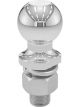 Curt 2in Trailer Ball 1in x 2-1/8in Shank 7500lbs Chrome