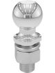 Curt 2-5/16in Trailer Ball 1-1/4in x 2-5/8in Shank 15000lbs Chrome