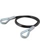 Curt Tow Bar Replacement Safety Cables 36in x 1/4in Diameter 3500lbs