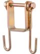 Curt Trailer Safety Chain Holder Bracket w/ 2in Shank