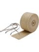 DEI Exhaust Wrap Kit Pipe Wrap and Locking Tie Tan
