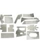 DEI Powersport Heat Shield Kit Can Am For Commander 2011-17