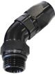 Aeroflow 45 Degree Male ORB Swivel Hose End -12 ORB to -10AN