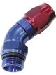 Aeroflow 45 Degree Male ORB Swivel Hose End -10 ORB to -12AN