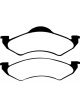 EBC For 00-02 Dodge Dakota 2WD 2.5 Greenstuff Front Brake Pads