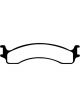 EBC For 00-02 Dodge Ram 2500 Pick-up 5.2 2WD Redstuff Front Brake Pads