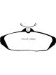 EBC For 01-02 Dodge Viper 8.0 Yellowstuff Rear Brake Pads