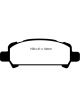 EBC For 01-02 Subaru Impreza 2.0 Turbo WRX Bluestuff Rear Brake Pad…