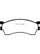 EBC For 01-04 Mazda Protege 2.0 Rear Drums Redstuff Front Brake Pads