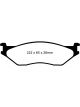 EBC For 02-05 Ford Econoline E550 Yellowstuff Front Brake Pads