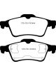 EBC For 03-05 Mazda 3 2.0 Yellowstuff Rear Brake Pads