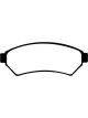 EBC For 04-05 Buick Terraza 3.5 FWD Redstuff Front Brake Pads