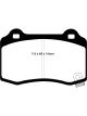 EBC For 04-05 Cadillac CTS-V 5.7 Bluestuff Rear Brake Pads