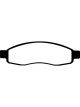 EBC For 04-05 Infiniti QX56 5.6 Greenstuff Front Brake Pads