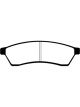 EBC For 04-06 Chevrolet Epica 2.5 Greenstuff Rear Brake Pads