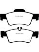 EBC For 04-06 Mercedes-Benz CL500 5.0 Ultimax2 Rear Brake Pads