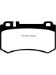 EBC For 06 Mercedes-Benz E55 AMG 5.4 Supercharged 4 Pad Set Ultimax2 Rea