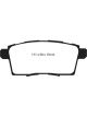 EBC For 06-08 Ford Edge 3.5 2WD Yellowstuff Rear Brake Pads