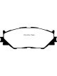 EBC For 06-08 Lexus IS250 2.5 Yellowstuff Front Brake Pads