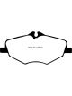 EBC For 06-09 Mercedes-Benz E320 3.0 TD Redstuff Front Brake Pads