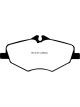 EBC For 06-09 Mercedes-Benz E320 3.0 TD Yellowstuff Front Brake Pads