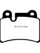 EBC For 06-09 Volkswagen Touareg 3.6 2 pin holes at top of backplate…