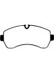 EBC For 07+ Dodge Sprinter 3500 Greenstuff Front Brake Pads