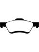 EBC For 08-09 Ford Escape 2.3 Redstuff Front Brake Pads