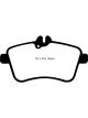 EBC For 08-09 Mercedes-Benz B200 2.0 Greenstuff Front Brake Pads