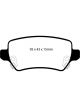 EBC For 08-09 Saturn Astra 1.8 Yellowstuff Rear Brake Pads