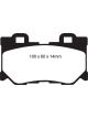 EBC For 08-13 Infiniti FX50 5.0 Greenstuff Rear Brake Pads