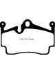 EBC For 09-12 Porsche Boxster Cast Iron Rotors only 2.9 Orangestuff Re…