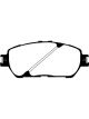 EBC For 10 Toyota Sienna 2.7 Redstuff Front Brake Pads