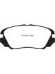 EBC For 10+ Buick Allure Canada 3.0 Redstuff Front Brake Pads