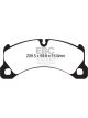 EBC For 10+ Porsche Cayenne 3.6 Yellowstuff Front Brake Pads