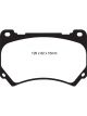EBC For 11+ Hyundai Equus 4.6 Greenstuff Front Brake Pads