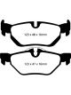 EBC For 13+ BMW X1 2.0 Turbo 28i Yellowstuff Rear Brake Pads