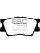EBC For 13+ Lexus ES300h 2.5 Hybrid Redstuff Rear Brake Pads
