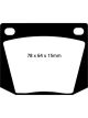 EBC For 63-69 Ac Cobra 4.7 Yellowstuff Front Brake Pads