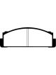 EBC For 68-83 Fiat 124 1.6 Greenstuff Front Brake Pads